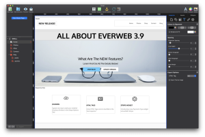 EverWeb 3.9 with Dividers, Stripe Widget, HTML Tags and more!